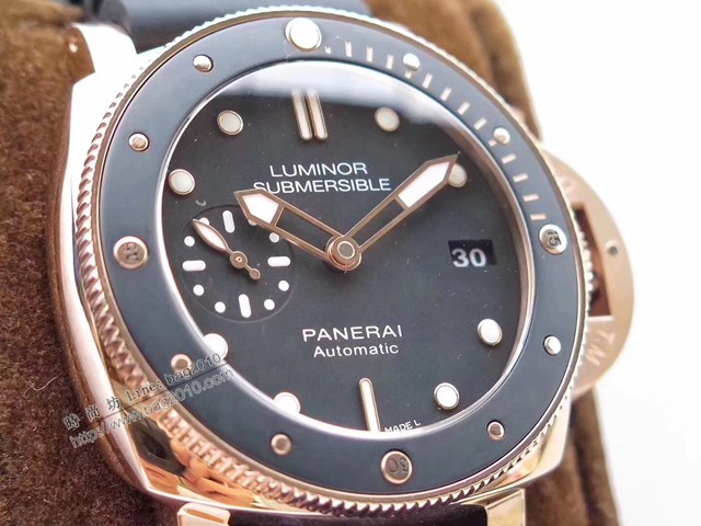 沛納海男士腕表 Pam684 ZF出品 小口徑玫瑰金表  gjs1750